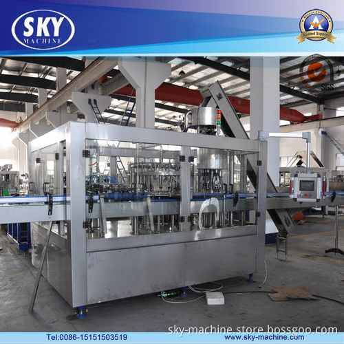 Automatic Glass Bottle Filling Machine